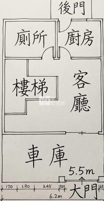 龍潭復興路透天房屋室內格局與周邊環境