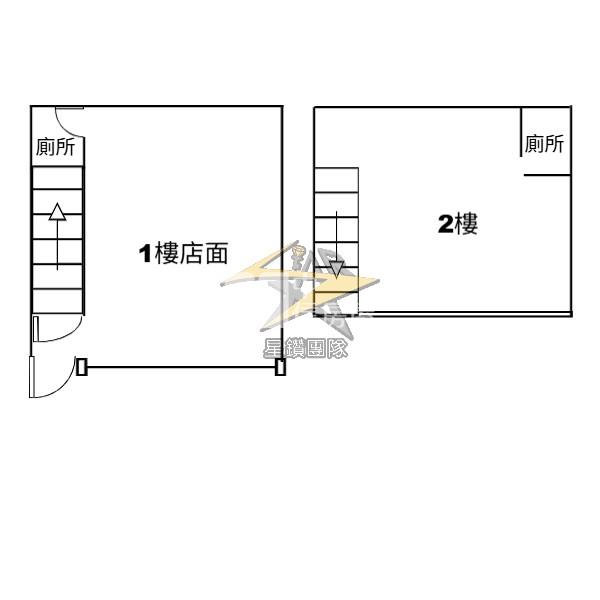 【星鑽】桃園火車站商圈便宜店面房屋室內格局與周邊環境