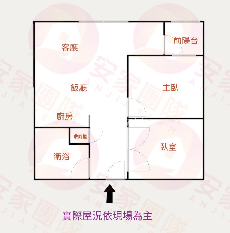 【安家】桃園居易景觀2房車房屋室內格局與周邊環境