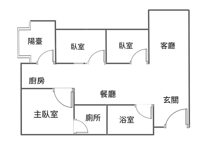 楊梅低總價三房房屋室內格局與周邊環境