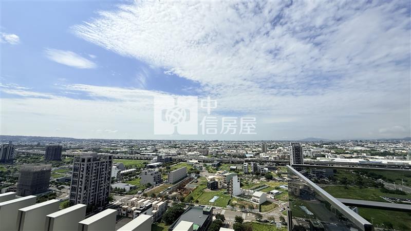 漢神洲際大毅一嶼頂樓露台戶雙主臥雙車房屋室內格局與周邊環境