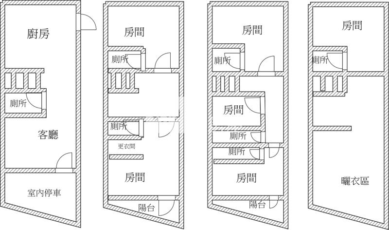 竹南獨棟美墅房屋室內格局與周邊環境