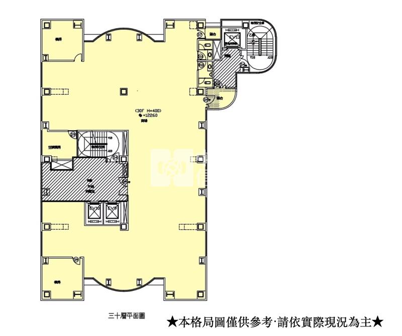 皇冠海景高樓商場房屋室內格局與周邊環境