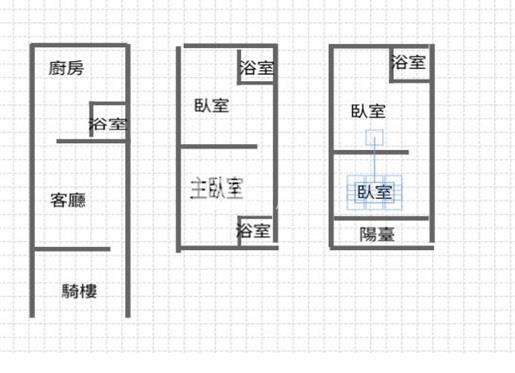 歸來新整車庫透天房屋室內格局與周邊環境