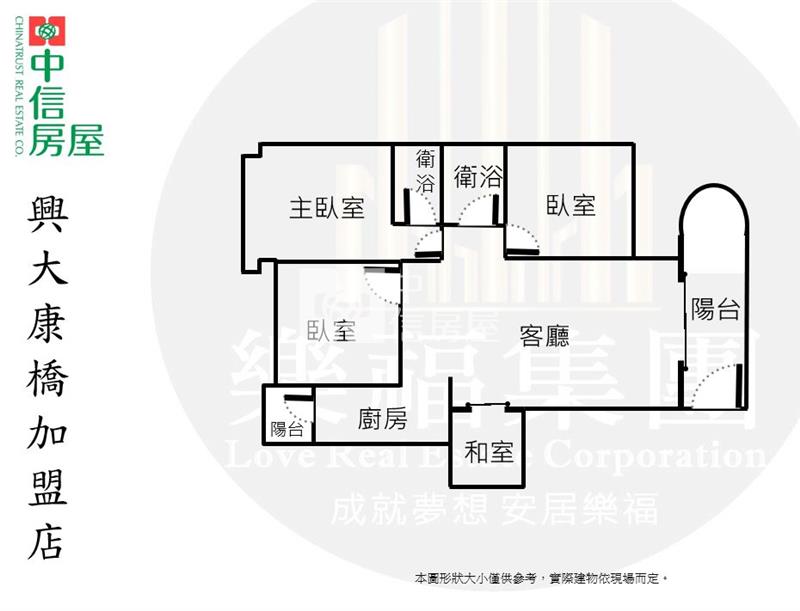 馬卡龍公園新高學區樹孝商圈全新整理4房平車房屋室內格局與周邊環境