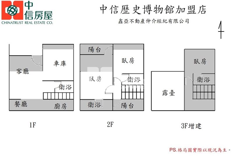 大面寬邊間匠藝車墅房屋室內格局與周邊環境
