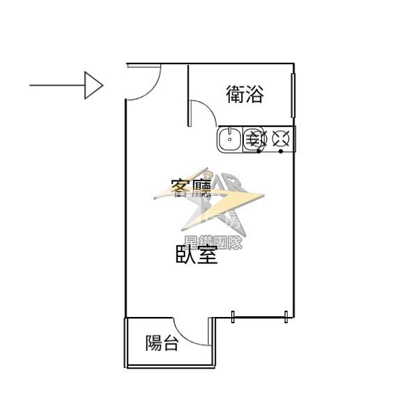 【星鑽】(專委)桃園火車站精美套房房屋室內格局與周邊環境
