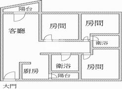頭份花漾2樓房屋室內格局與周邊環境