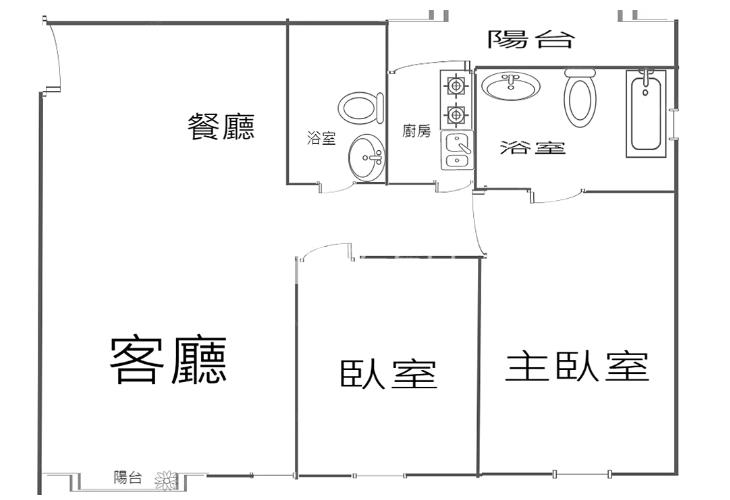 【安家】青埔A19【竹風青庭】景觀美2房車房屋室內格局與周邊環境