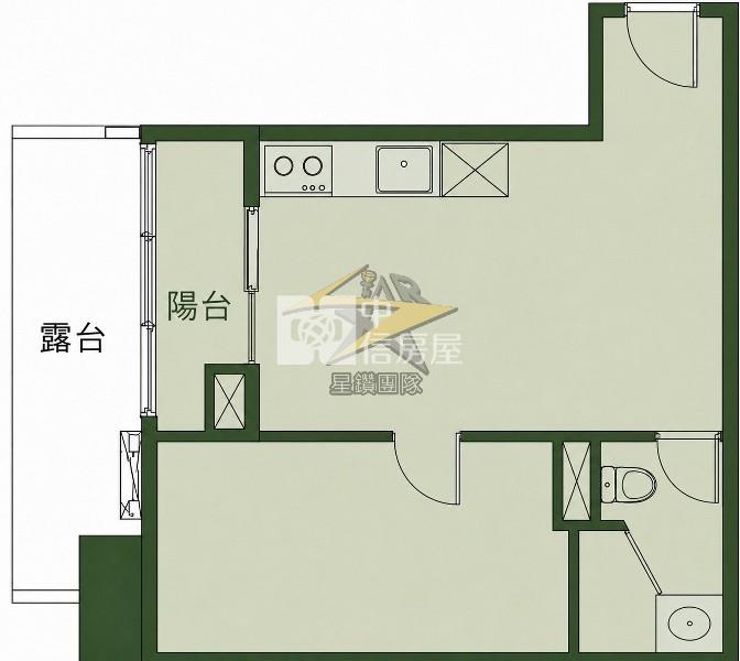 【星鑽】(專委)獨家-亞昕喜徠登空中花園露臺戶房屋室內格局與周邊環境