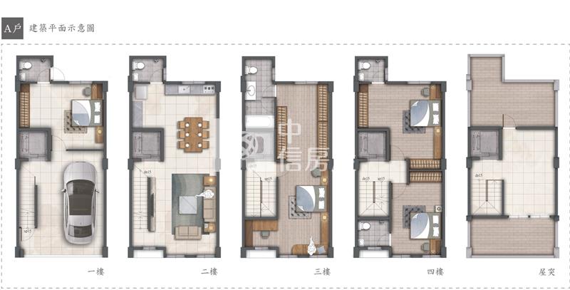 【安家】龍岡電梯透天(2)房屋室內格局與周邊環境