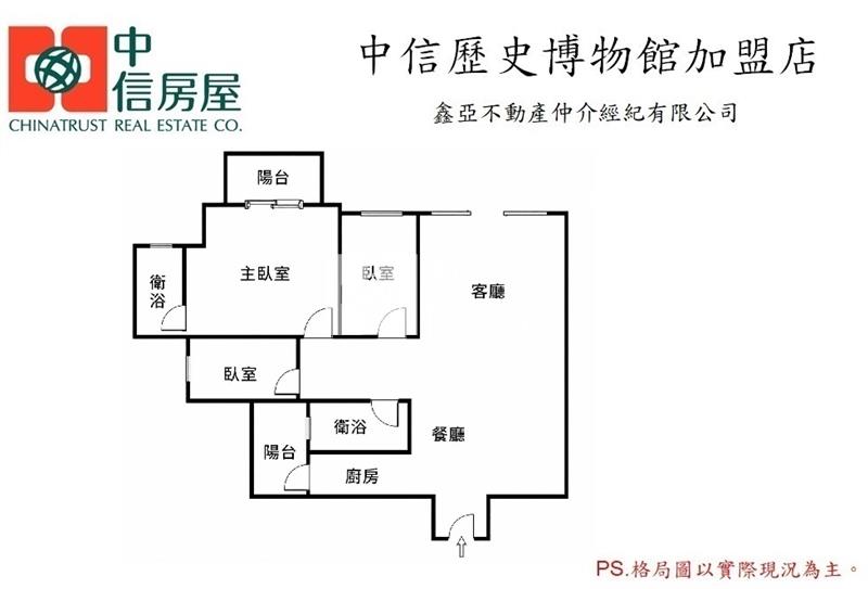 永康遠雄綠禾景觀三房+平車房屋室內格局與周邊環境