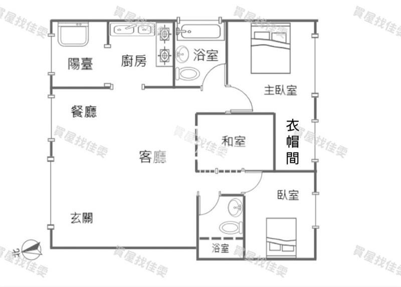 紐約四季3房車房屋室內格局與周邊環境
