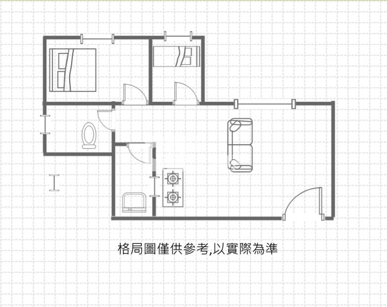 【安家】專任-泊林高樓層景觀2房車房屋室內格局與周邊環境