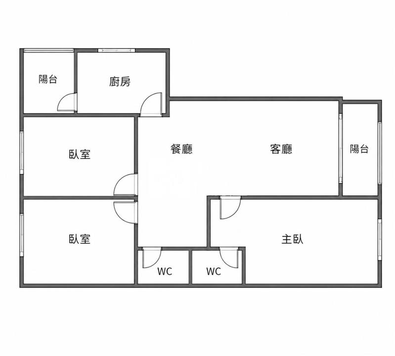平鎮宋屋國小健身美三房房屋室內格局與周邊環境