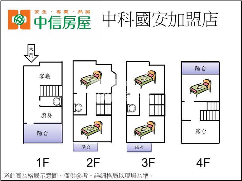 中科邊間別墅房屋室內格局與周邊環境