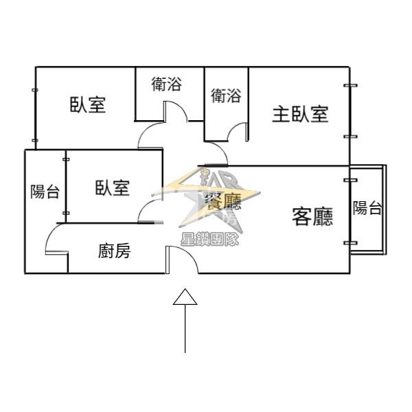 【星鑽】近青埔棒球場3房車電梯房屋室內格局與周邊環境