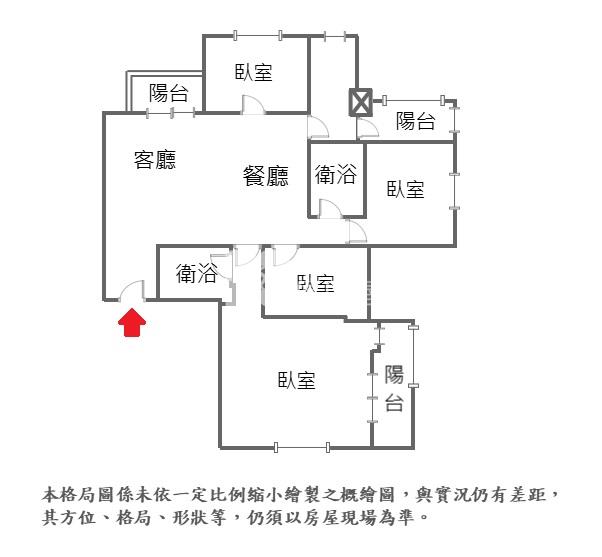 馬可波羅房屋室內格局與周邊環境