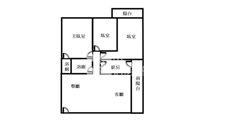 大有特區寶山公園電梯三房(100)房屋室內格局與周邊環境