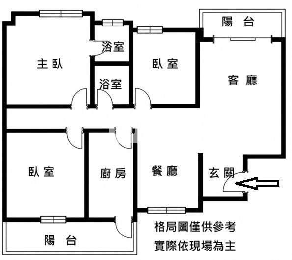【安家】陸光國宅3房車房屋室內格局與周邊環境