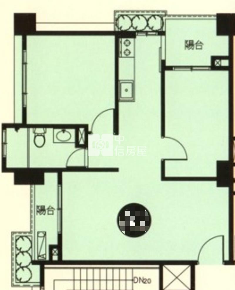 【安家】過嶺豐湛5兩房車房屋室內格局與周邊環境