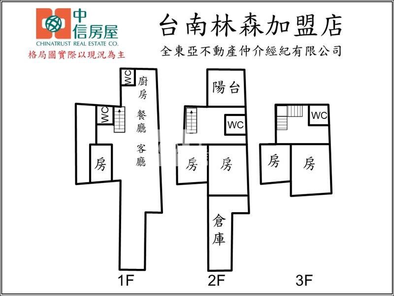 中西區拾光老屋持分釋出房屋室內格局與周邊環境