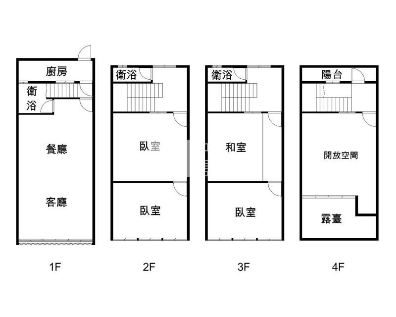 新明國中透天房屋室內格局與周邊環境