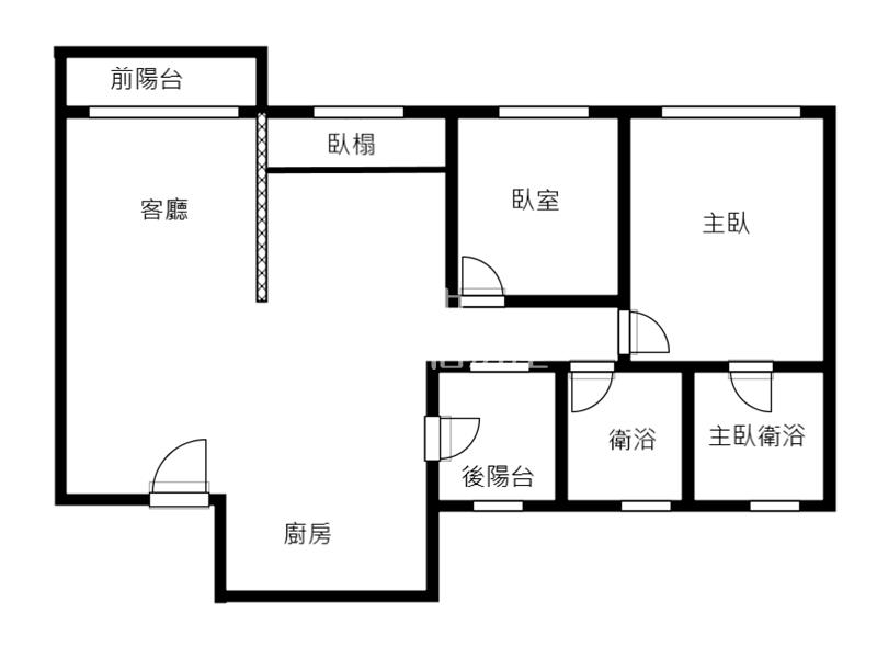 心天母2+1房車景觀戶房屋室內格局與周邊環境
