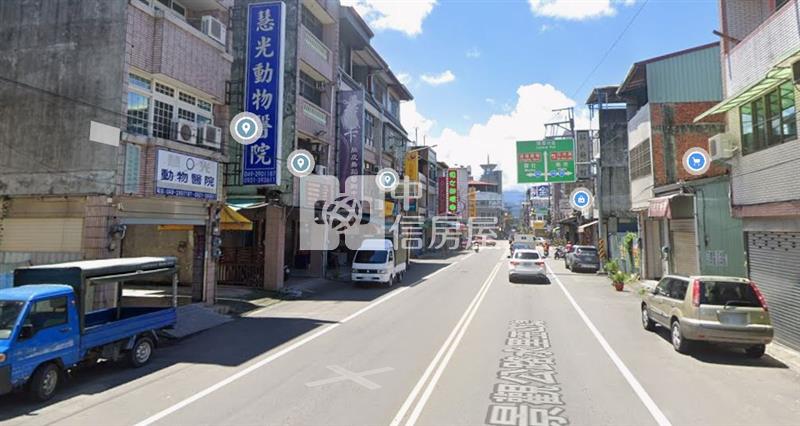 埔里西安路上大面寬稀有建地房屋室內格局與周邊環境