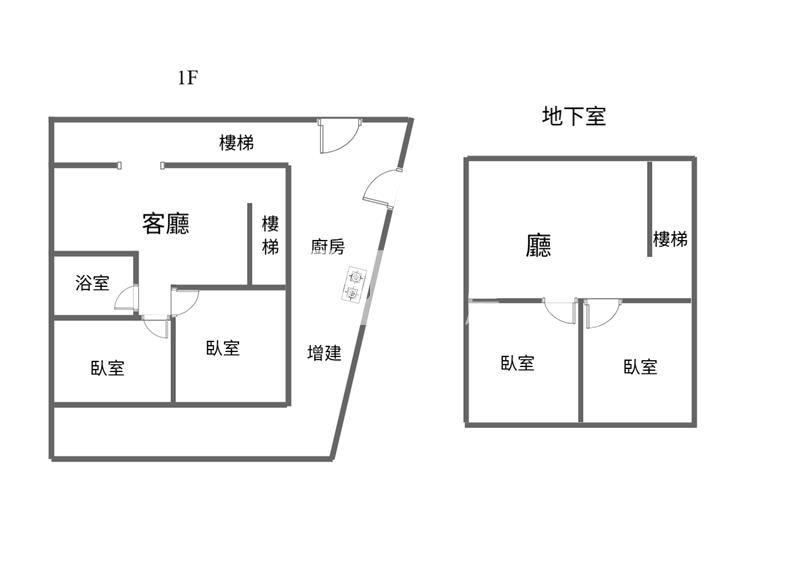 富台國小整新四房公寓一樓房屋室內格局與周邊環境