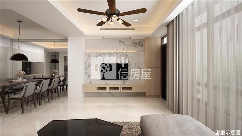 臻觀大面寬美墅房屋室內格局與周邊環境