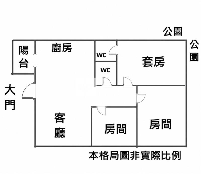 中平商圈/文化公園三房車房屋室內格局與周邊環境