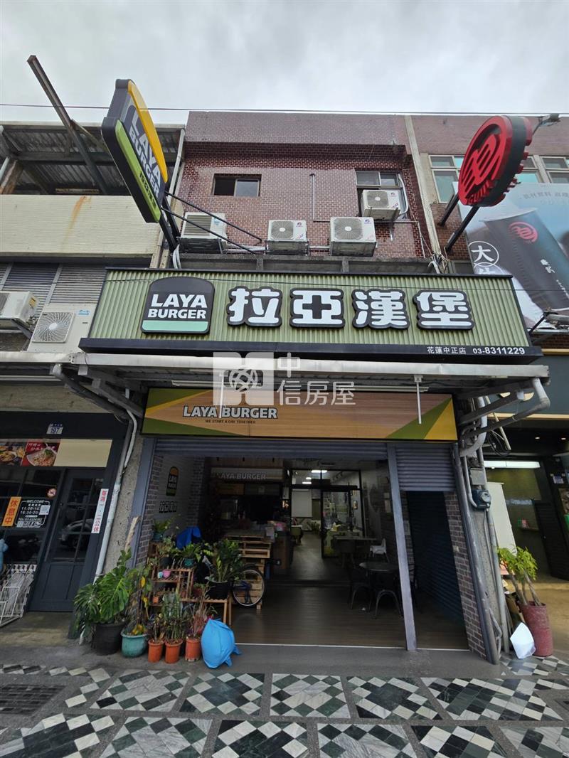 花蓮市中正國小前黃金店面房屋室內格局與周邊環境