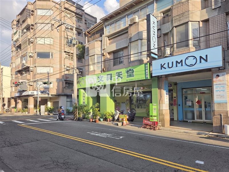 仁美學區大面寬金店(專任)房屋室內格局與周邊環境
