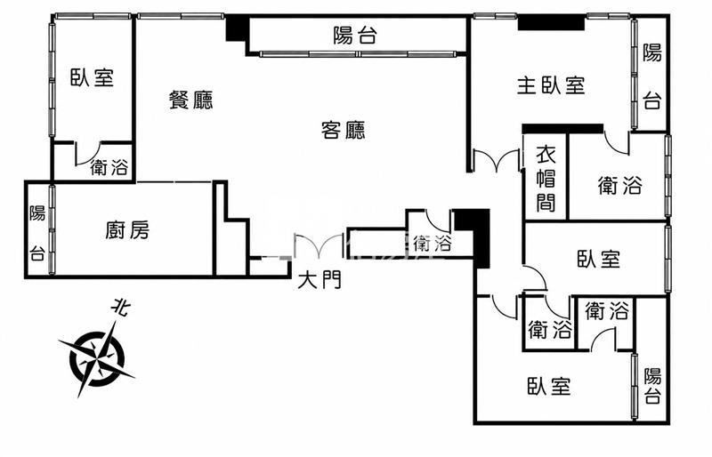 中悅帝寶4房雙車房屋室內格局與周邊環境