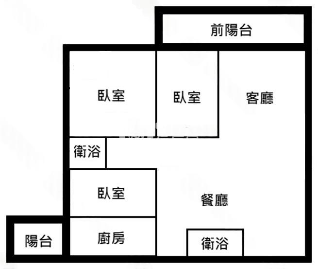 (勿廣)百年大鎮景觀3房車房屋室內格局與周邊環境