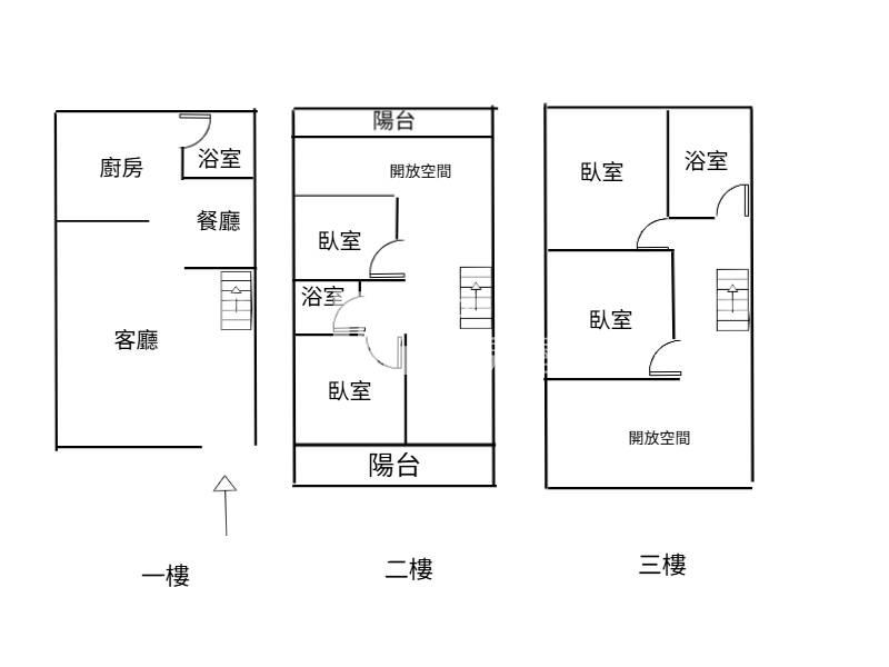 近66快速路便宜低總價透天房屋室內格局與周邊環境