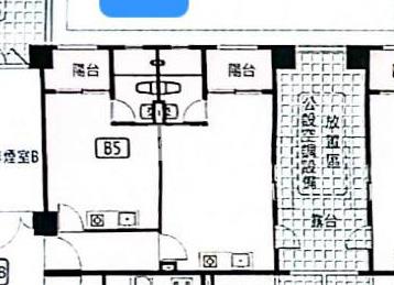 鼎藏青昕雙套房車房屋室內格局與周邊環境