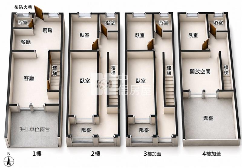 【奔馳】藝文特區稀有透天房屋室內格局與周邊環境