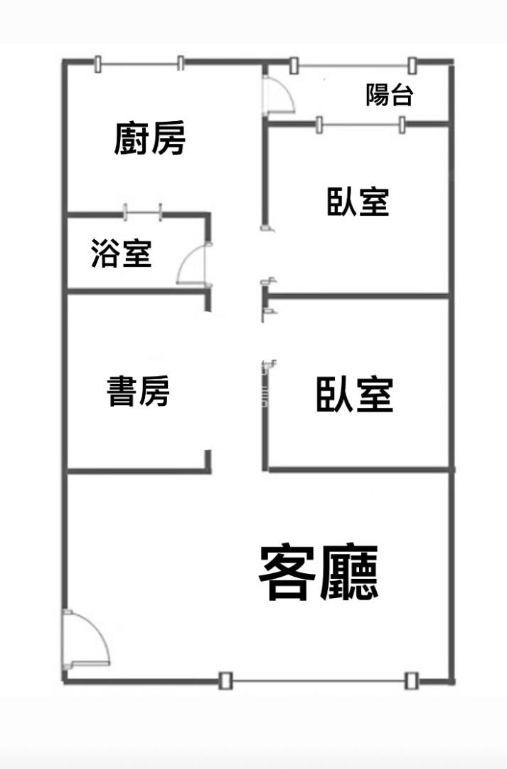 獅子林商圈全新整理三房房屋室內格局與周邊環境