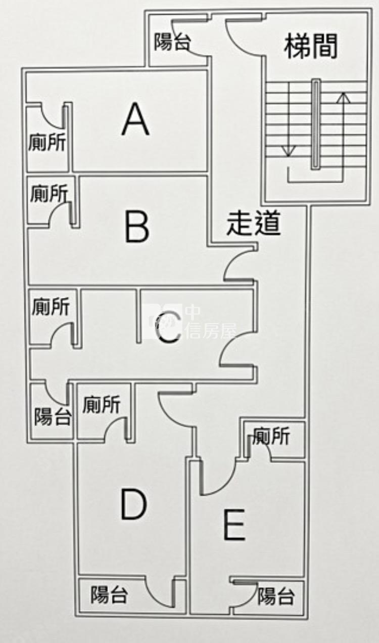 把手打開🖐️沒錯,你一下有五間收租套房房屋室內格局與周邊環境