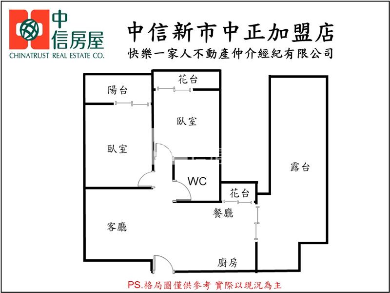 新市高第璞璞絕美景觀2房含車房屋室內格局與周邊環境