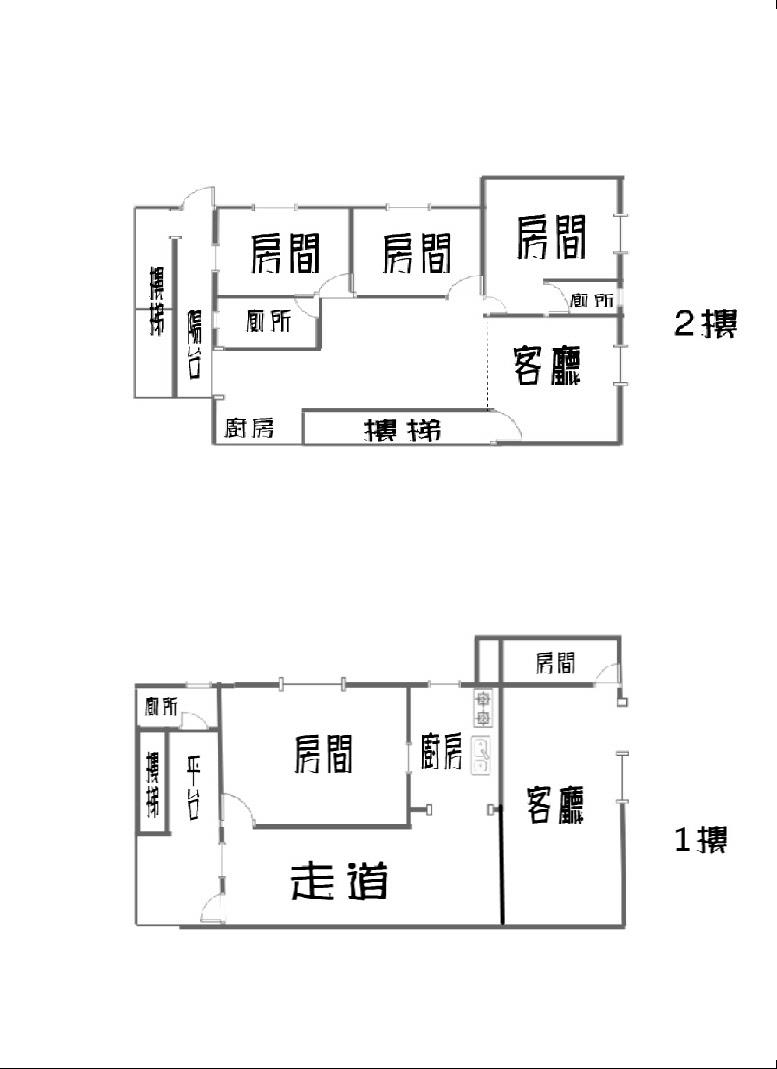近A21捷運站 5房 店住房屋室內格局與周邊環境