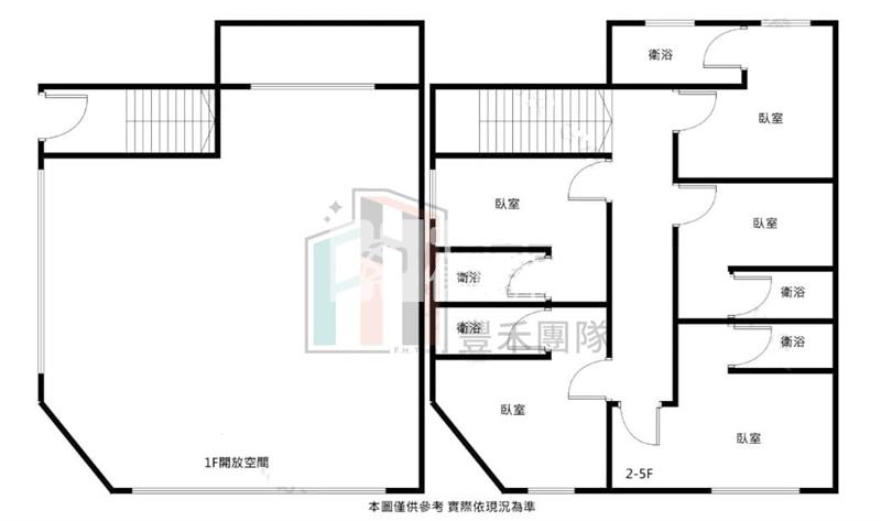 【豐禾】內壢後站三角窗店面+23間套房房屋室內格局與周邊環境