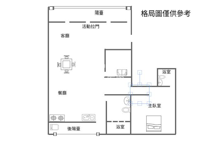 龍潭聖亭路【春紅龍歡喜 】2房雙衛浴 室內使用空間25.66坪房屋室內格局與周邊環境