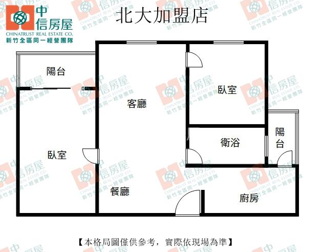 大魯閣2房平車房屋室內格局與周邊環境