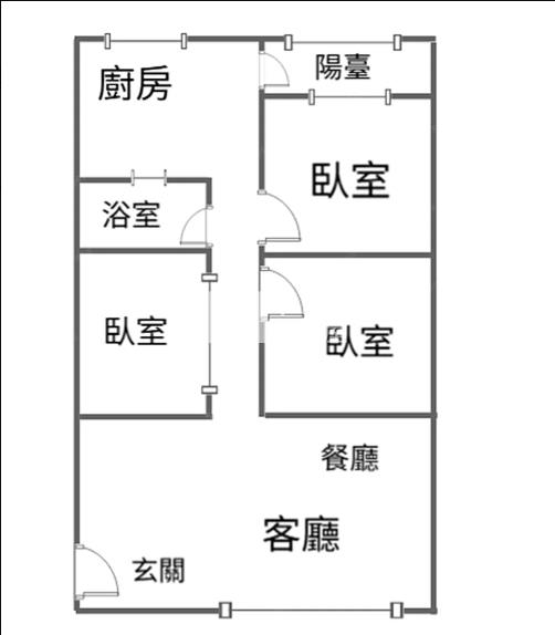 【安家】平鎮關爺西路整新公寓房屋室內格局與周邊環境