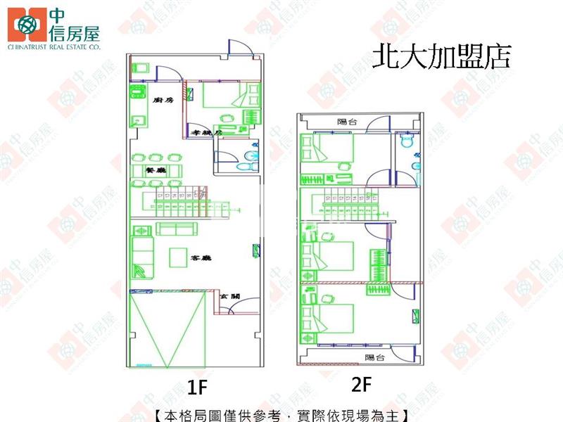 北門國小活巷透天房屋室內格局與周邊環境