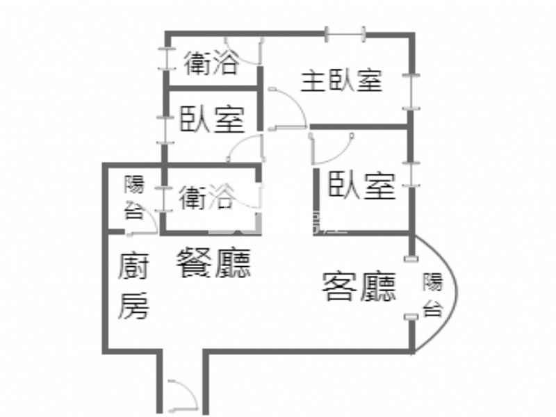 低總價景觀3房+車位房屋室內格局與周邊環境