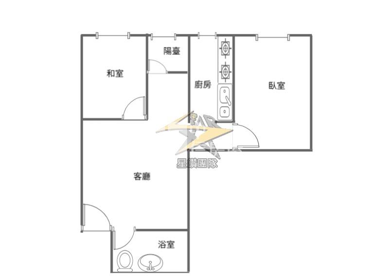 【星鑽】內壢㊣忠孝商圈｜統領天廈2房車房屋室內格局與周邊環境
